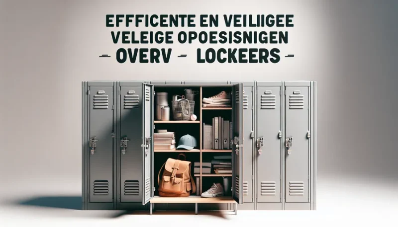 Efficiënte en veilige opbergoplossingen: alles wat je moet weten over lockers